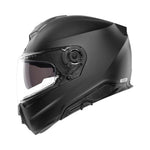 Schuberth Integral Mc-Hjälm S3 Matt Svart med avancerad ventilationssystem och robust konstruktion för optimal säkerhet och komfort.