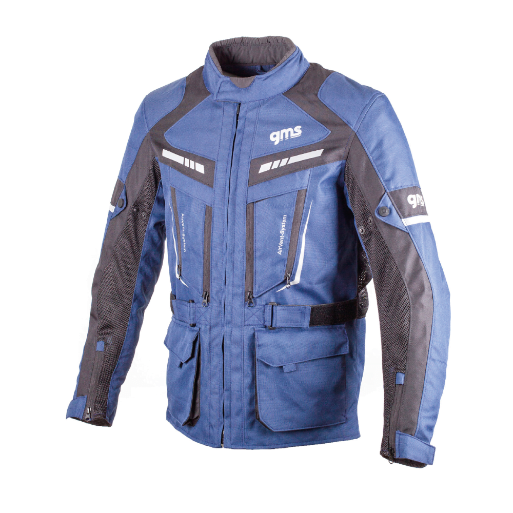 Gms textile mc veste piste bleu clair