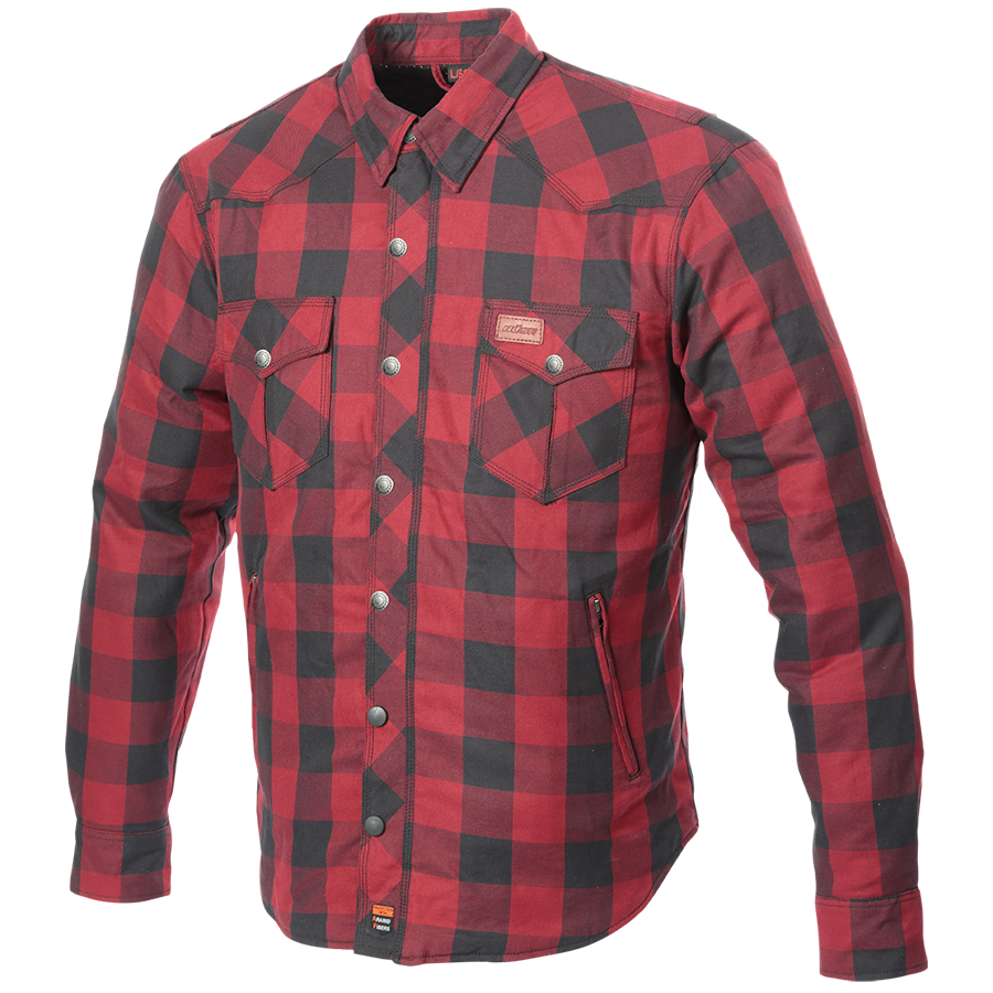 Büse Kevlar MC-shirt rouge