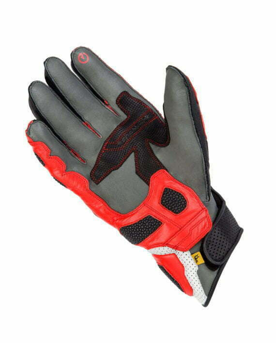 Rebelhorn mc gants st court noir / rouge