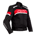 RST TEXTILE MC-JACKET Pilot noir / rouge