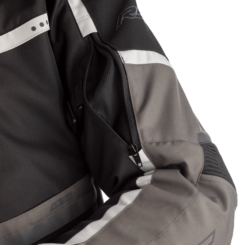 Rst textile mc jacket maverick black /gray