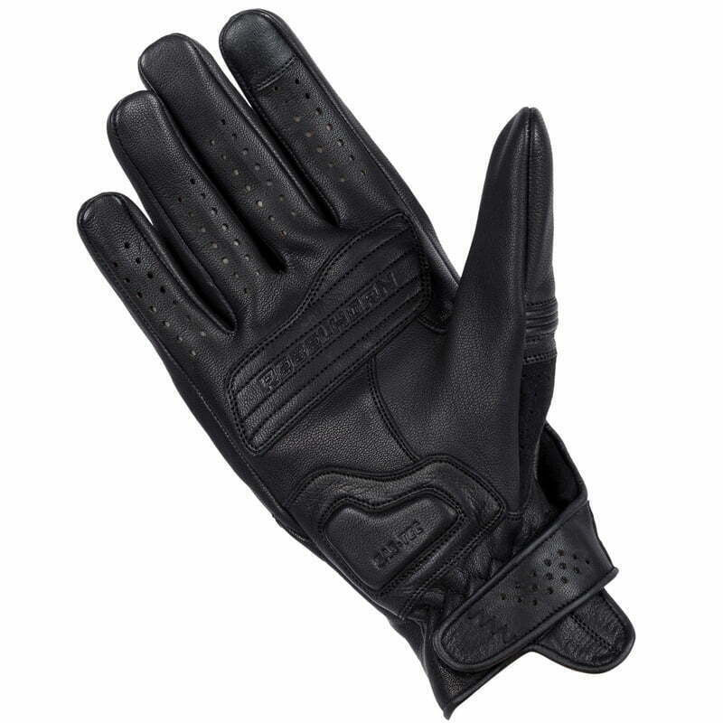 Rebelhorn Mc-Gloves Thug II Black perforé