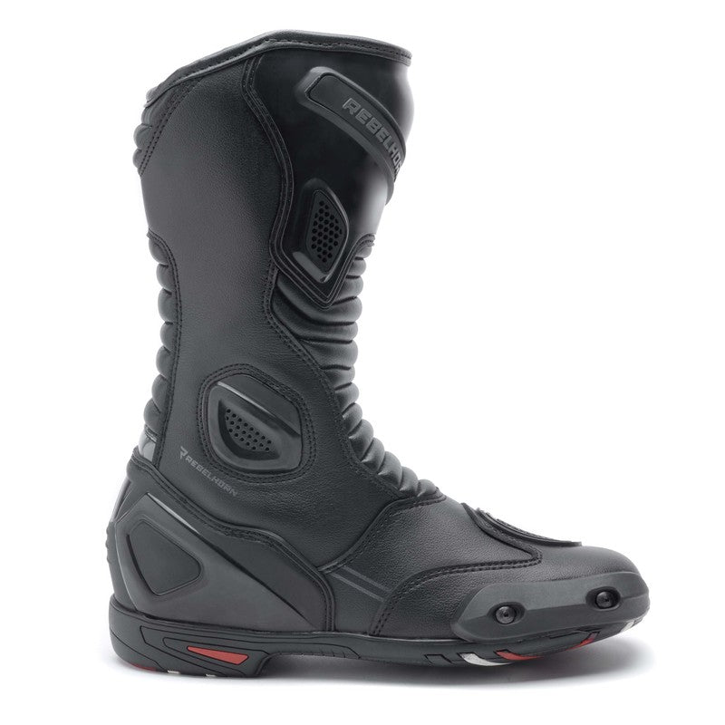 Rebelhorn Unisexe Sport MC Boots Trip St Black