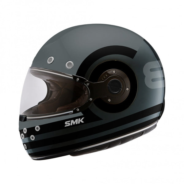 SMK Integral MC Casque Retro Ranko Gray