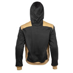 GMS Kevlar MC Hoodie Grizzly Black / Beggie