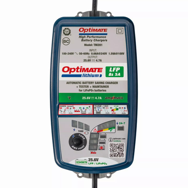 Tecate Charger Opt Lithium 8S 5A TM280