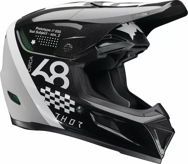 Thor Helmet Reflex Sport Riot BK / WH 0110-8780