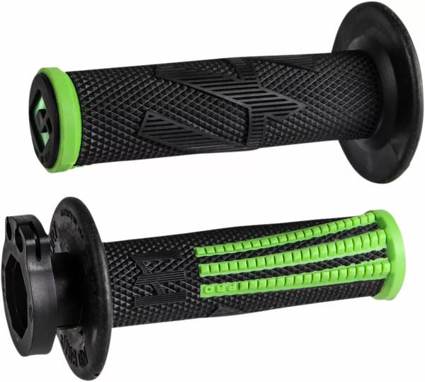 ODI GRIP EMIG PRO V2 BLK / GRN H36EPBN