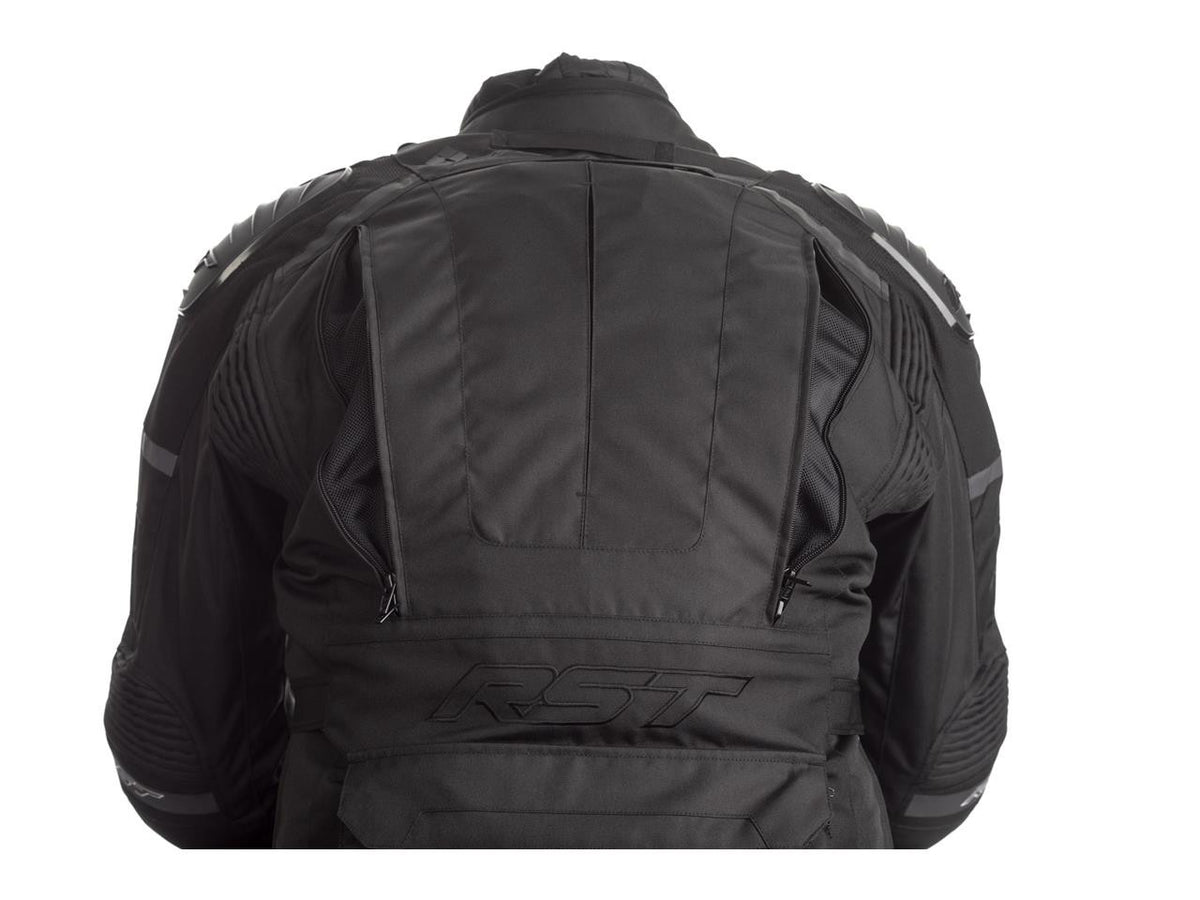 Rst textile mc-jacket adventure-x black