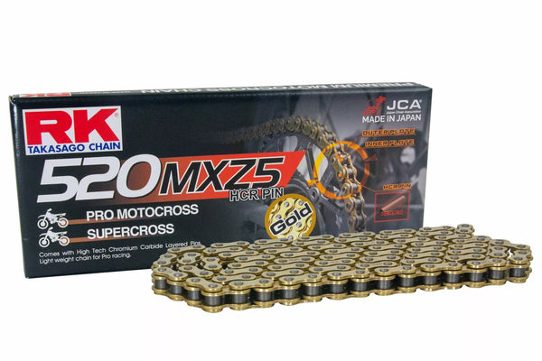 RK chaîne RK520MXZ5 GG 124C GB520MXZ5-124CL