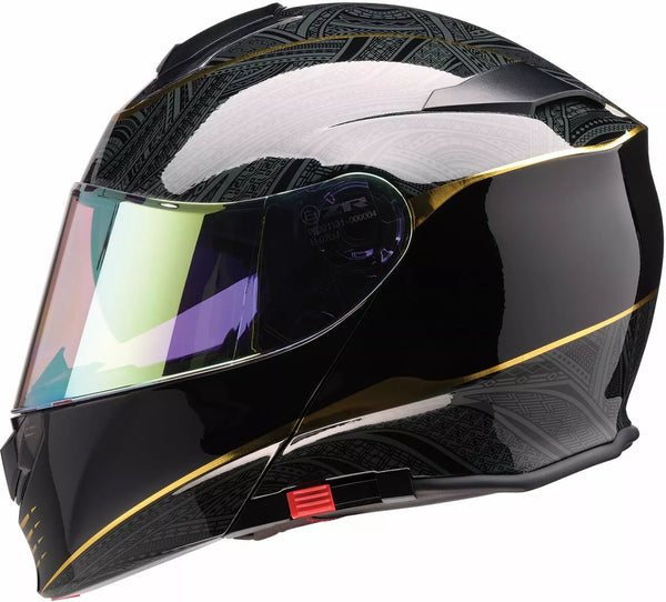 Casque Z1r Sol 2.0 Notoris BK / Go X 0101-16143
