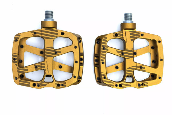 E * Treize pédales plates Alu Bronze Pd2upa-103