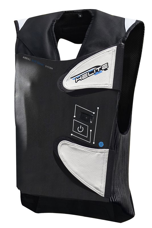 Airbagjäst Helite E-GP Air noir / blanc