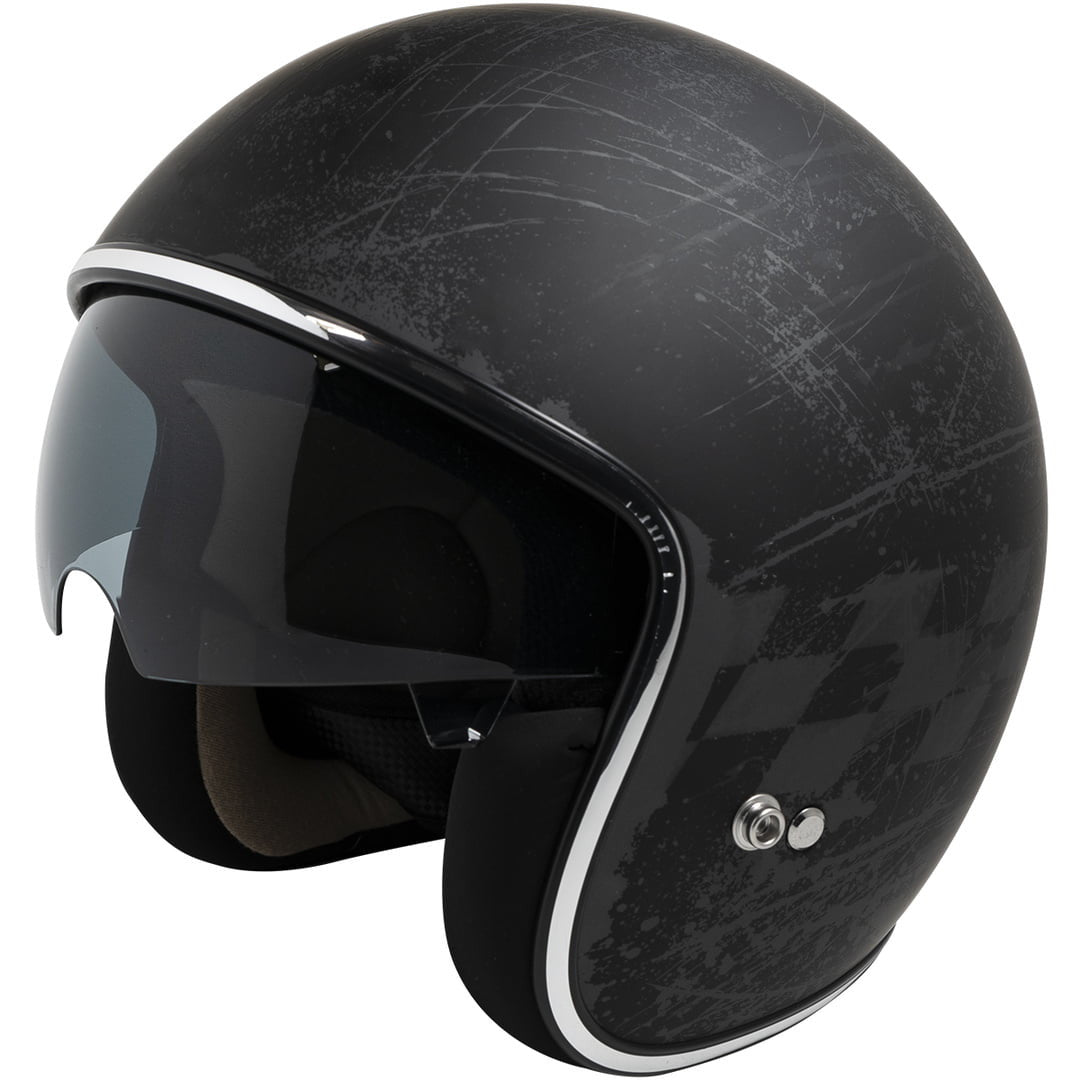 IXS77 2.5 Casque ouvert Matt noir / gris