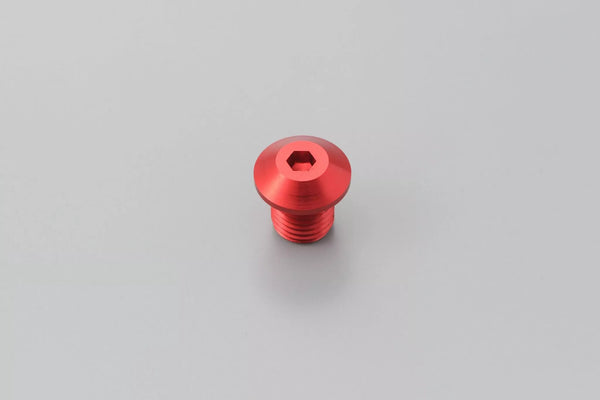 Daytona Mirror Plug Bolt Red Left 99795
