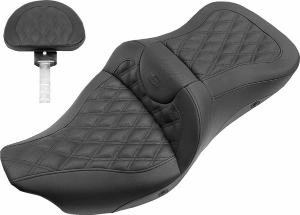 Saddlemen SEAT ROAD SOFA-FLT 08-UP-L 808-07B-182BRHC