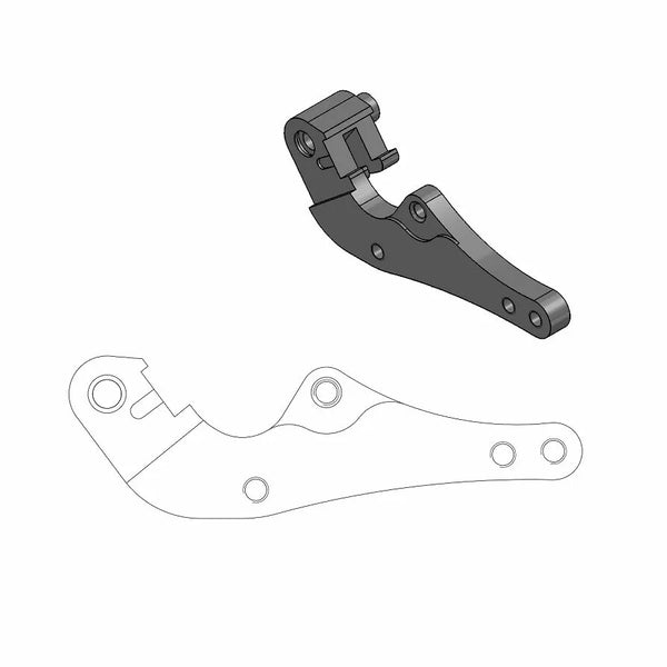 Adaptateur d'étrier de frein Moto-Master SM 211054
