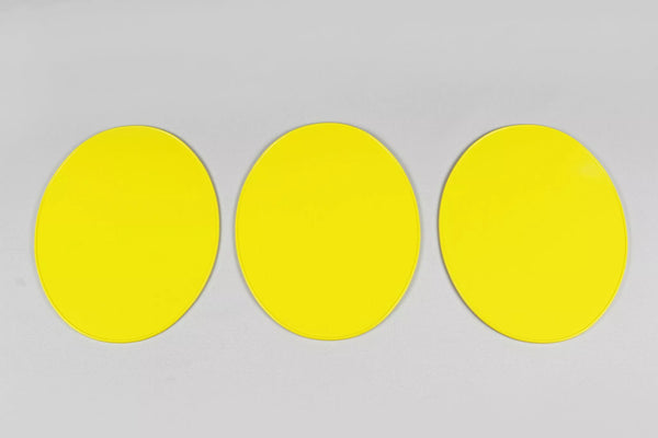 Kit d'ufo Uni ovale plaque yl 3pc ME08049 @ D