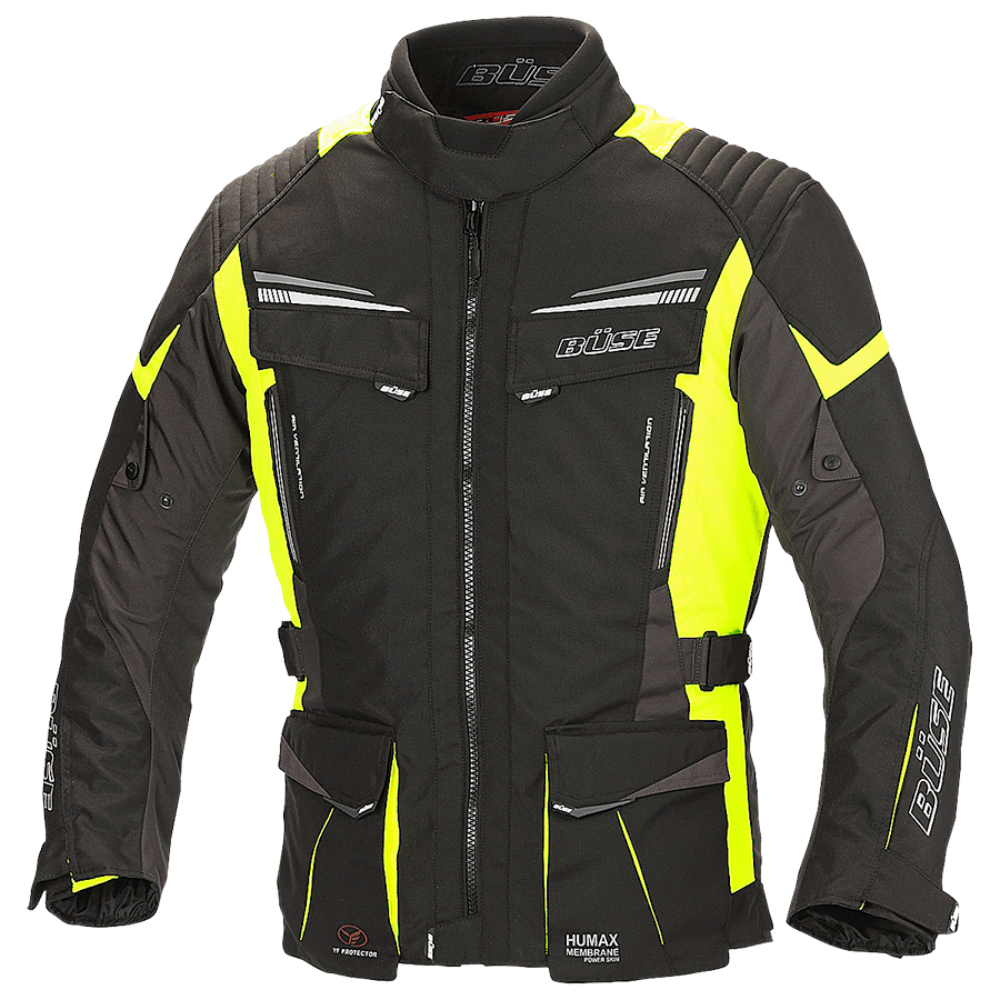 Büse Textile MC Jacket Lago Pro Black / Flux