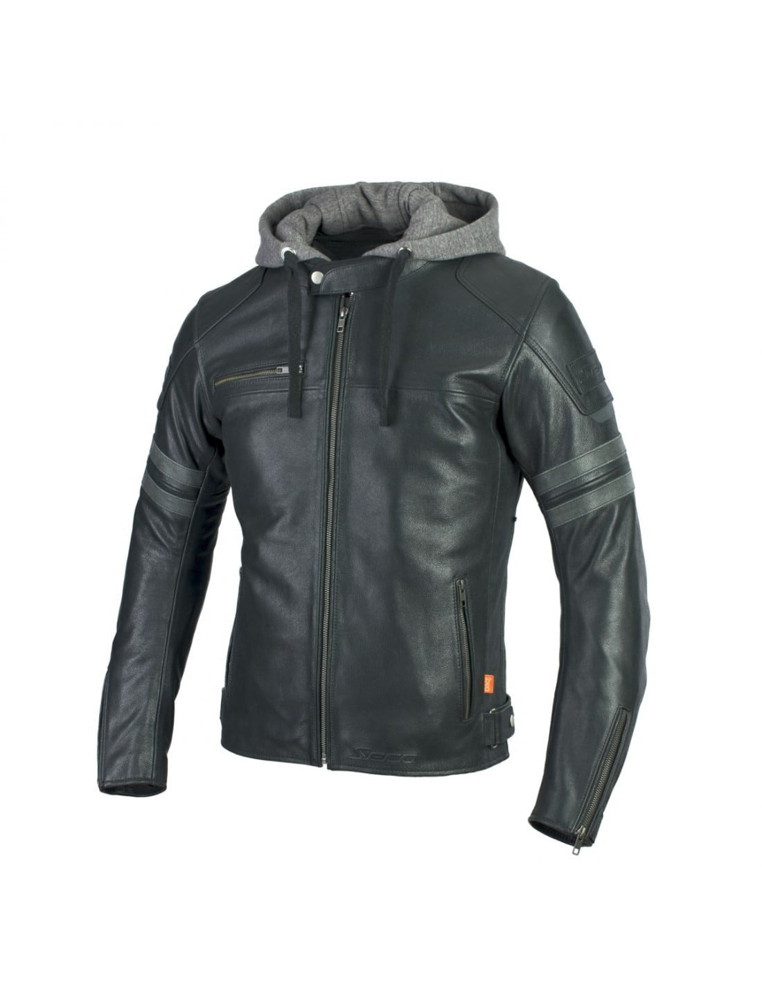 Seca Leather MC-Jacket Horn II noir