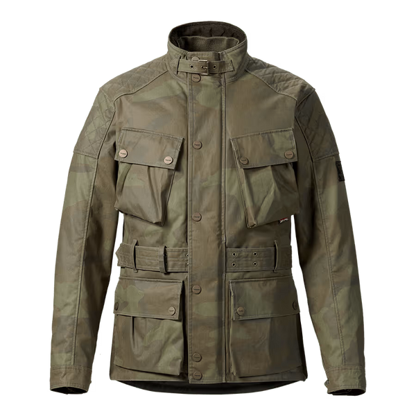 Triumph Textile MC Jacket Beck Wax Camo