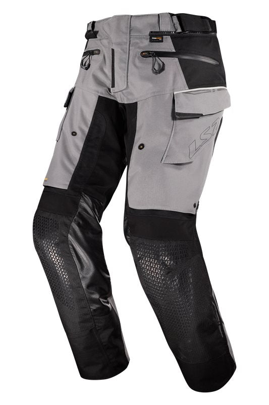 Ls2 textile mc pantalon apollo noir / gris