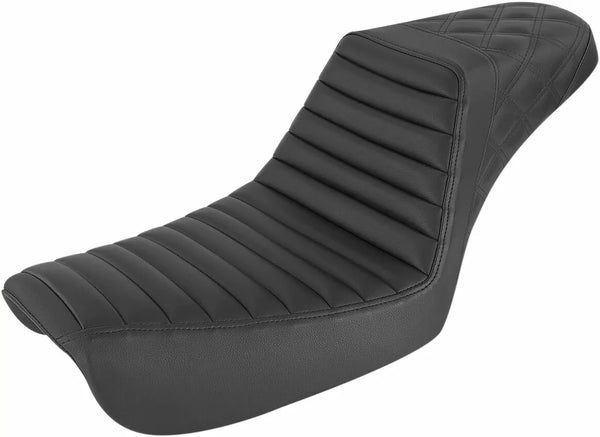 SEAT SADDLEMEN SEAT STEPUP BLK FXD 04-05 804-04-176