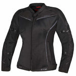 Ozone lady textile mc jacket jet II black