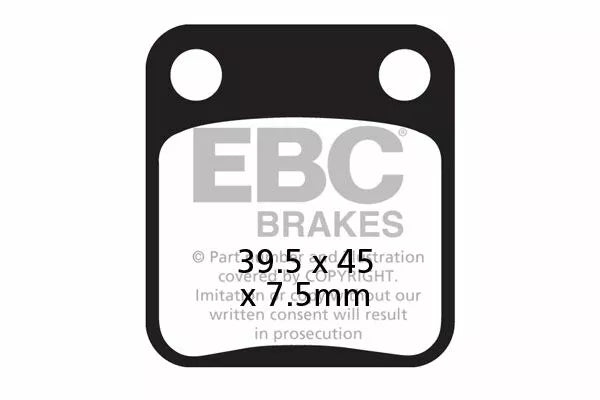 EBC Frein Pad Carbon Scooter SFAC054