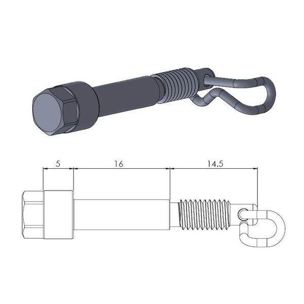 Pin de frein Moto-Master Pin 213041