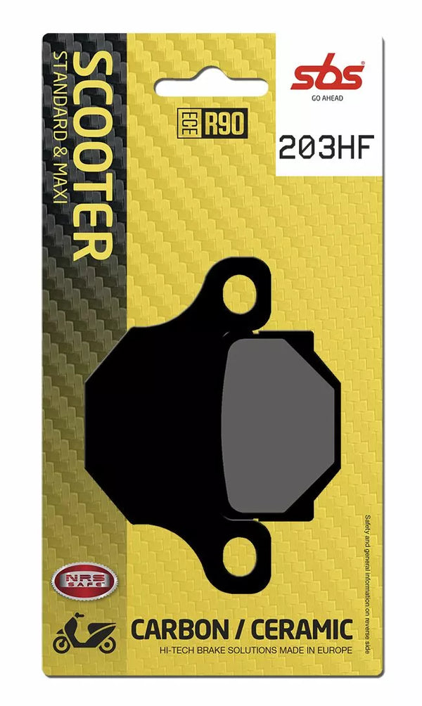 SBS BRAKE PAD CAR/CER SCOOT 203HF