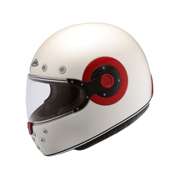 SMK Integral MC Casque Retro White / Red