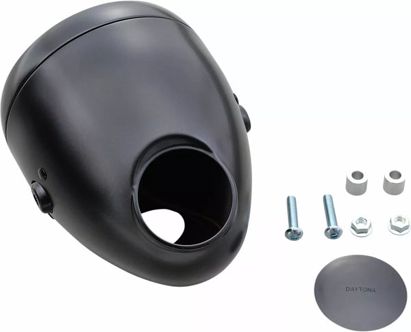 Daytona Headlight Vintage Black + Black 87357