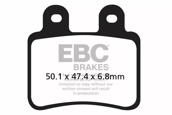EBC Frein Pad Carbon TT Dirt FA350TT