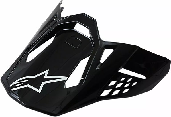 Alpinestars (MX) Visor SM10 / SM8 Black Gloss 8981019-1180S