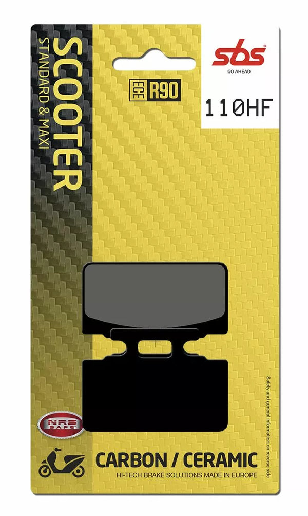 SBS BRAKE PAD CAR/CER SCOOT 110HF
