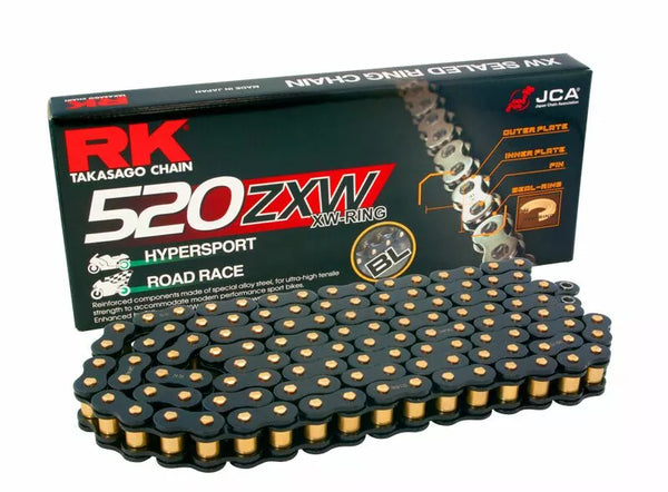 RK chaîne RK520ZXW BK 116R BL520ZXW-116-CLF