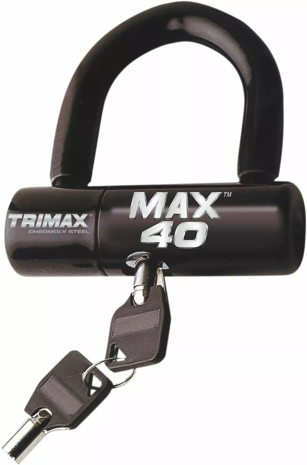 Trimbax Lock-Disc U-Lock Black Max40bk