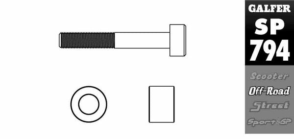 Adaptateur de l'étrier de frein Galfer SP794