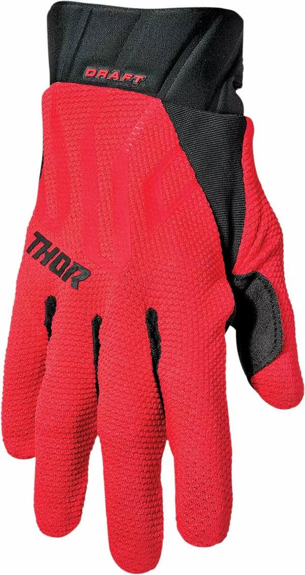 Thor Glove Draft Red / Black MD 3330-6790