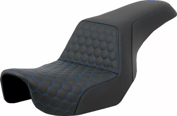 SEAT SADDLEMEN Step Up HC Blue Stitch 806-04-17701
