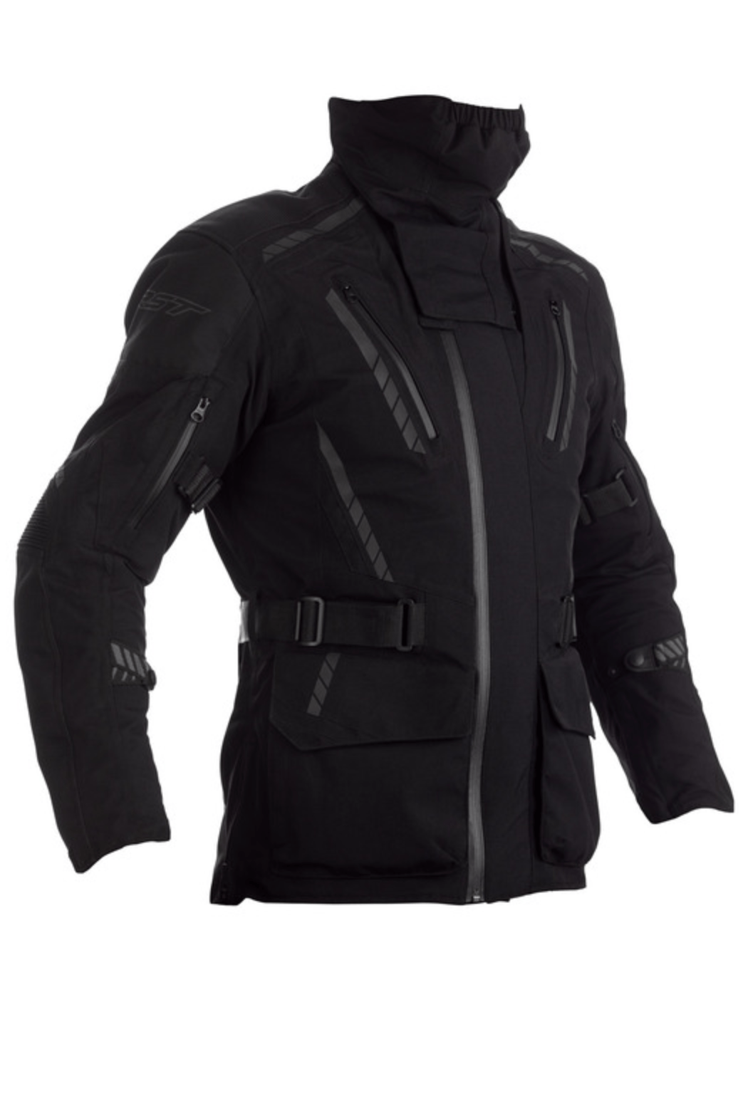 RST laminated textile MC jacket Pathfinder Black