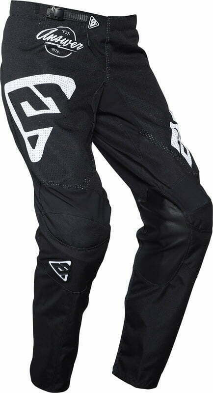 Answer Cross Pants Arkon Bold Black / White