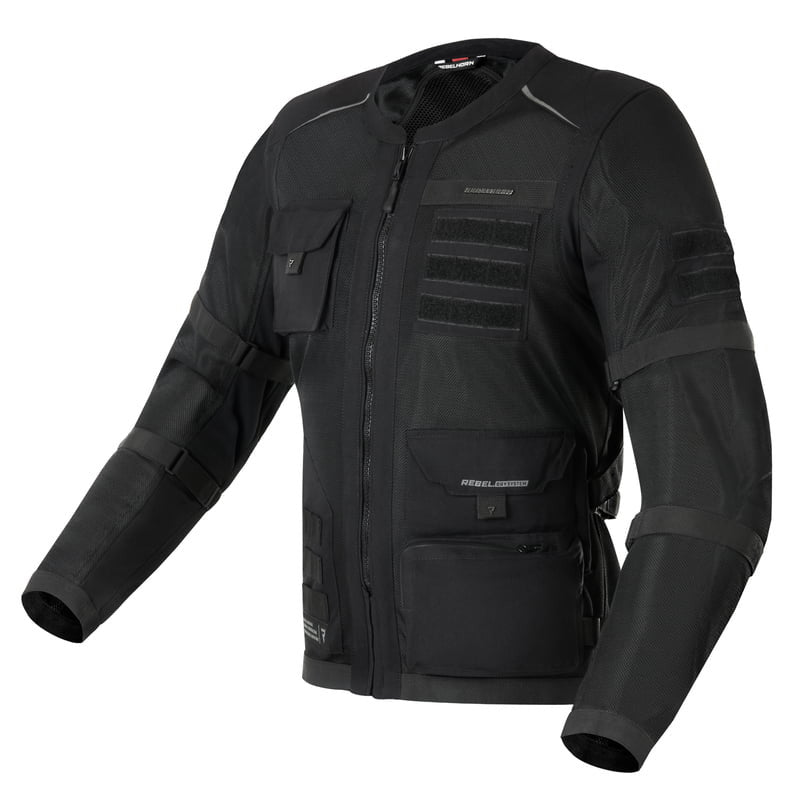 Rebelhorn textile mc veste brutale noir