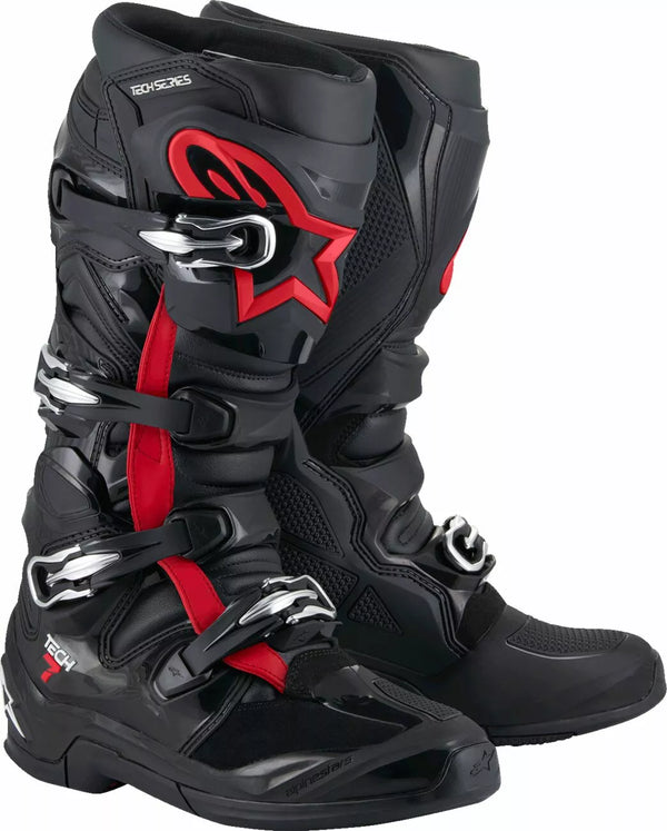 Alpinestars (MX) Boot Tech 7 Black/Red Fluo 14 2012025-1030-14