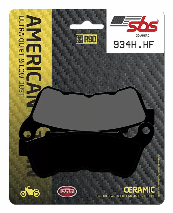SBS BRAKE PAD CAR/CER 934H.HF