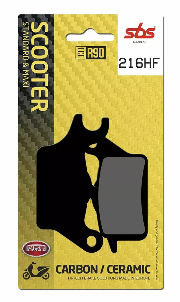 SBS Brake tampon Car / Cer Scoot 216HF