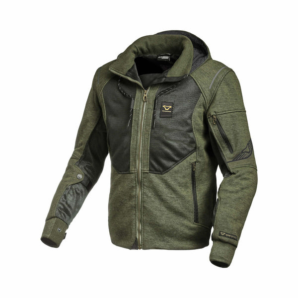 Macna Kevlar MC Hoodie Breeze Green