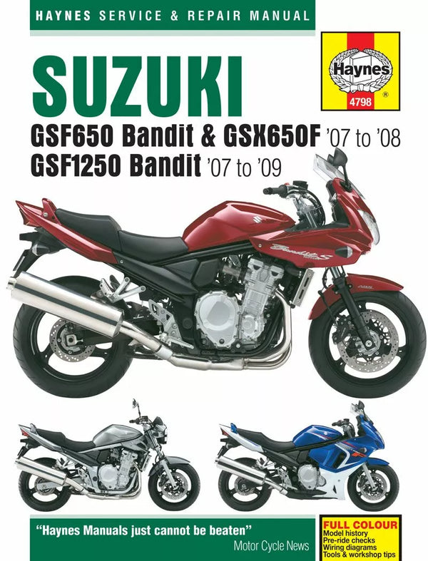 Haynes Suzuki GSF650 / 1250 Bandit 4798